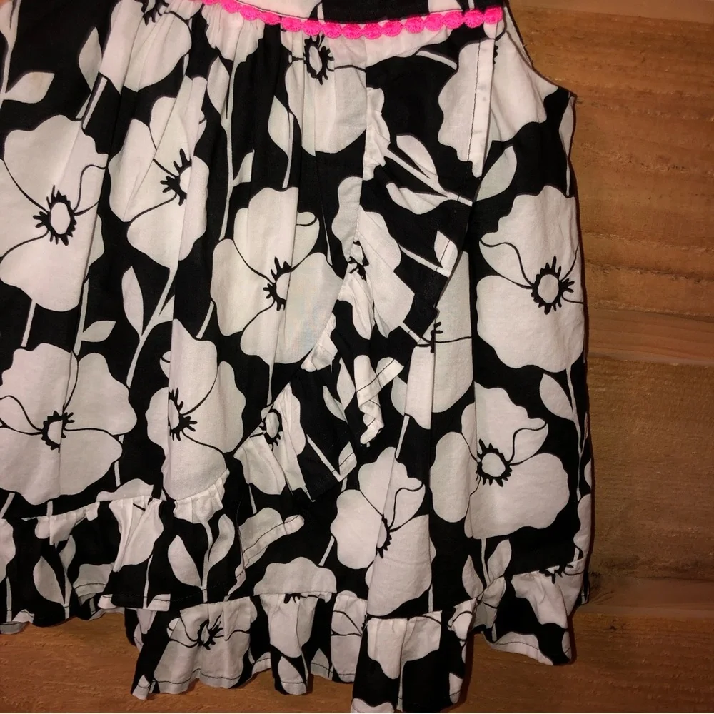 Black /white/pink Hawaiian print sundress size 12-18 Months The Children’s Place - Picture 3 of 10